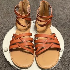 Cat & Jack Ankle Strap Girls Sandals, Size 5